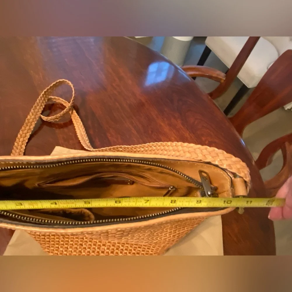 Patricia Nash Woven Tan Women's Bag - Picture 6 of 7